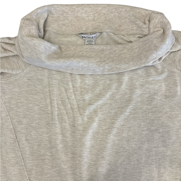 Athleta Women's Small Studio Barre Top Cowl Neck Balletcore Loungewear Layer - Picture 11 of 12